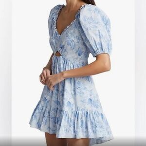 Cinq a Sept Kayla Puff Sleeve Dress